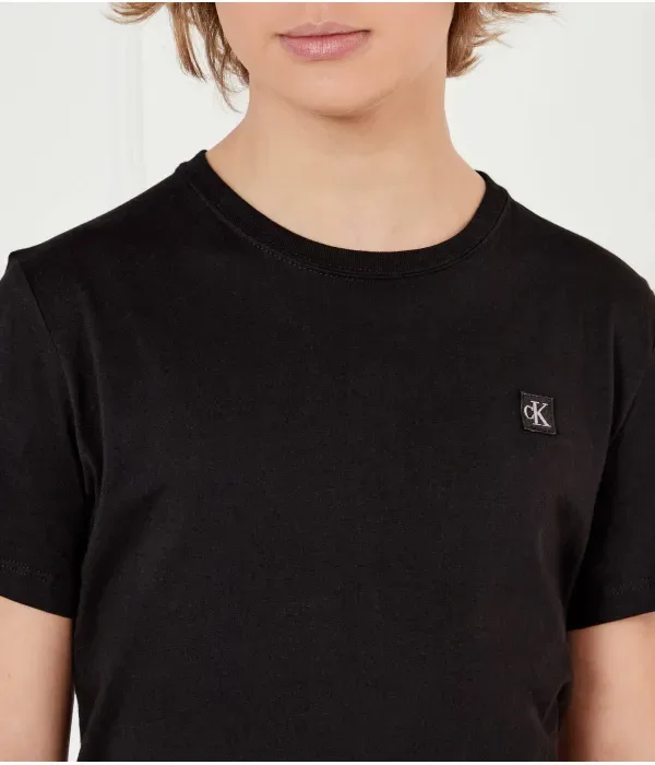 Футболка regular fit Calvin Klein Jeans, черный — фото 4