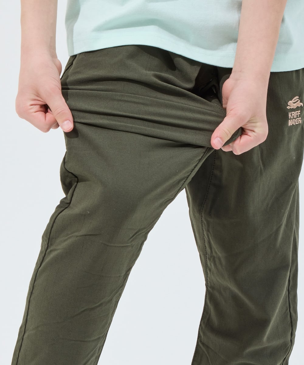 (К) Легкие эластичные брюки с ластовицей KRIFF MAYER, OLIVE GREEN — фото 2