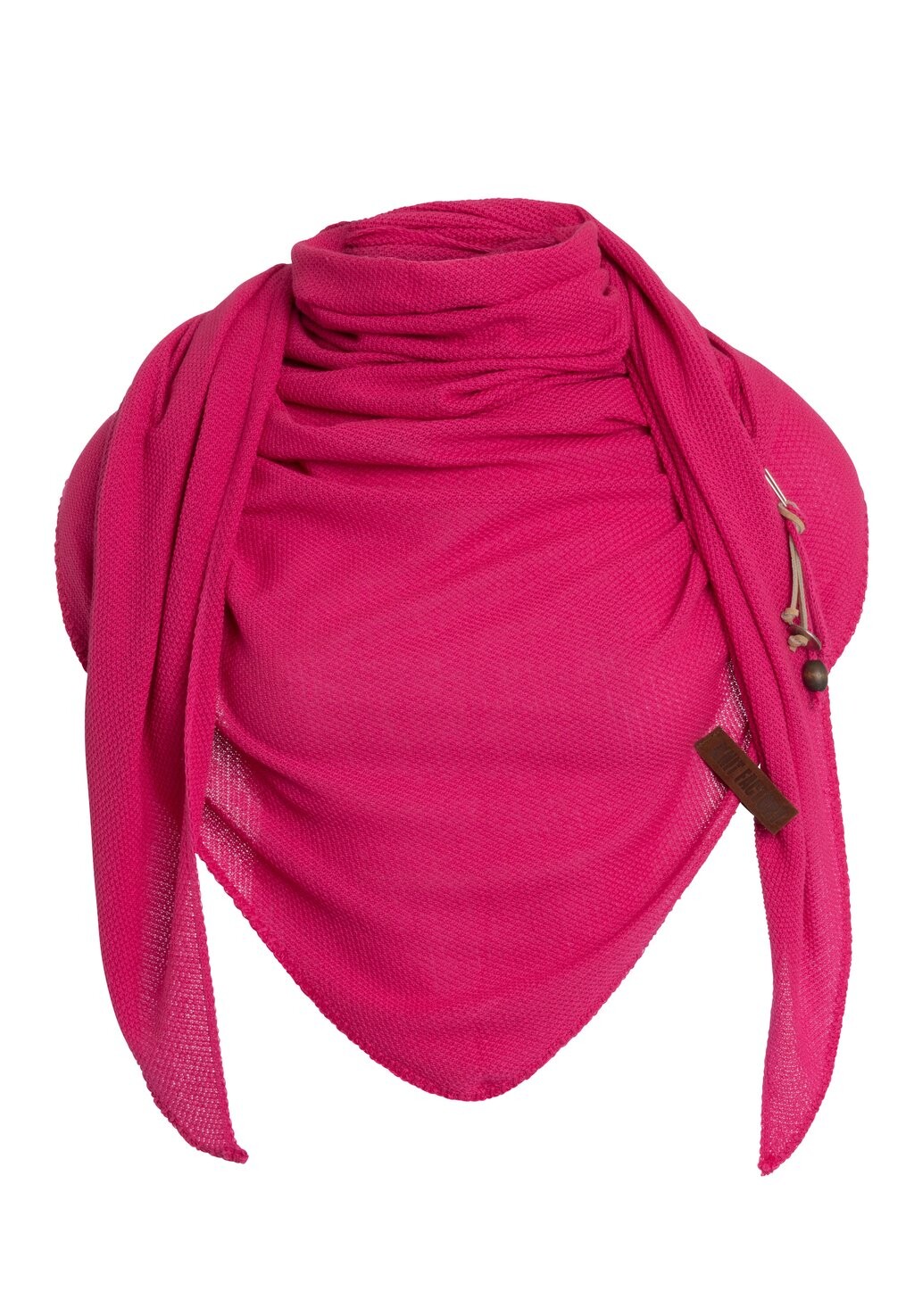 

Шарф LOLA Knit Factory, неоновый розовый