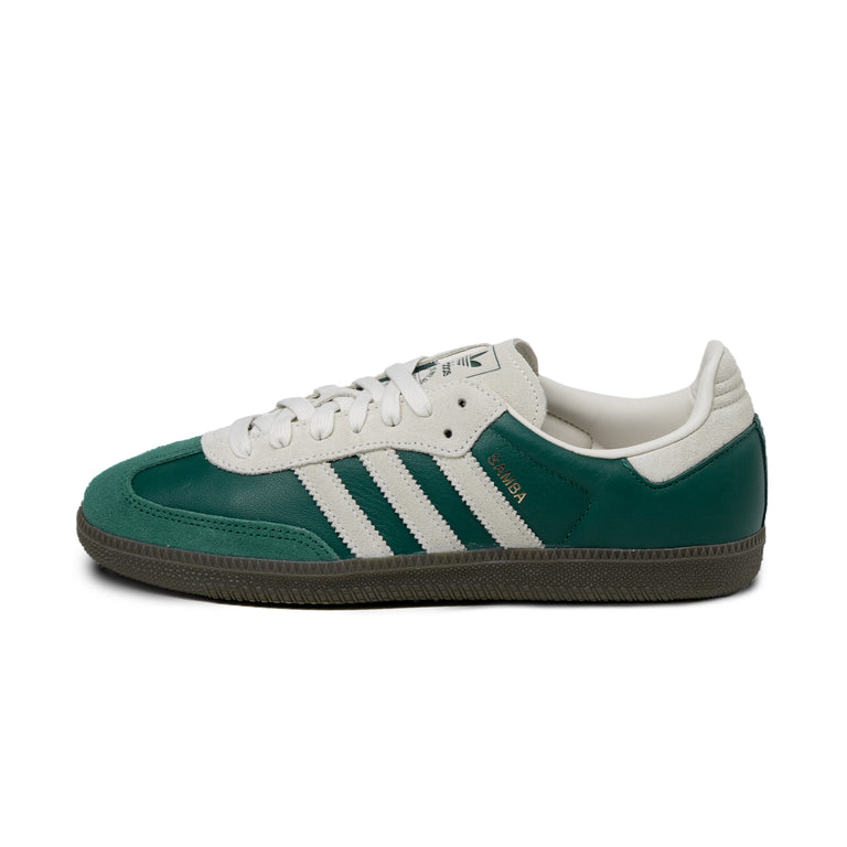 Кроссовки samba og Adidas, зеленый — фото 3
