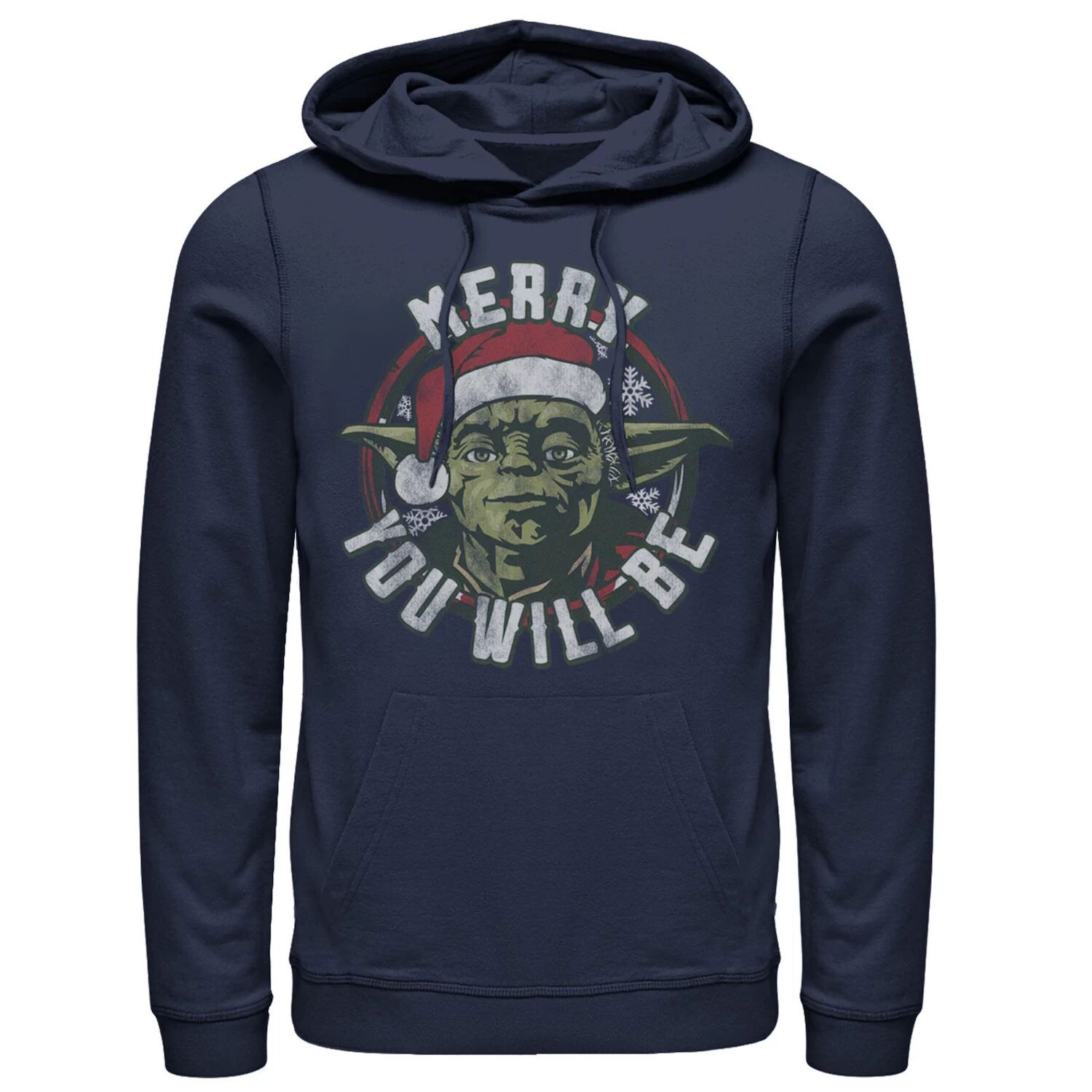

Мужская толстовка Merry You Will Be Yoda Star Wars