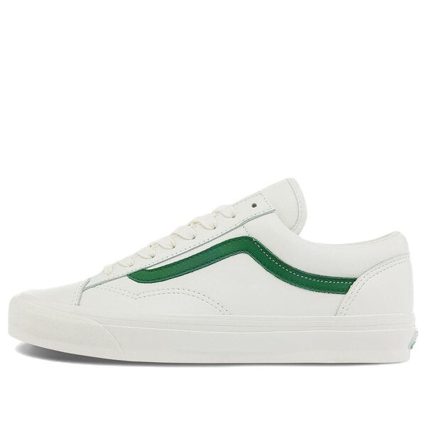 

Кроссовки museum of peace and quiet x og style 36 lx 'white green' Vans, белый