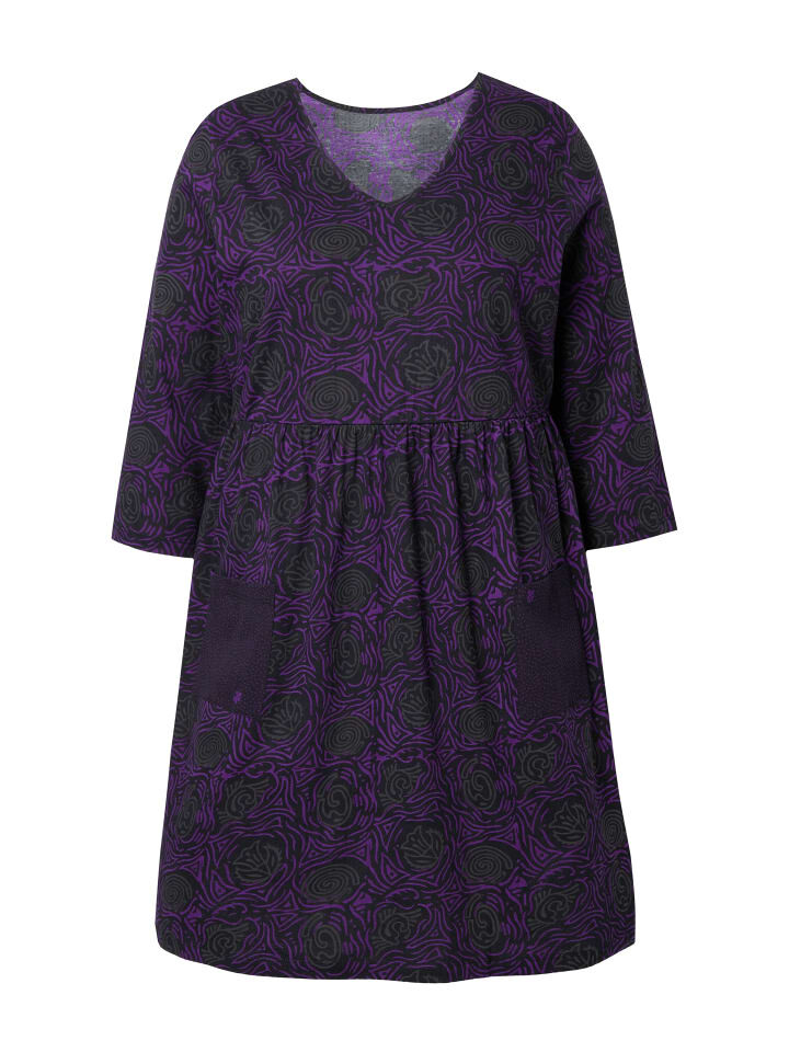 

Футболка Ulla Popken Longshirt, цвет lilie