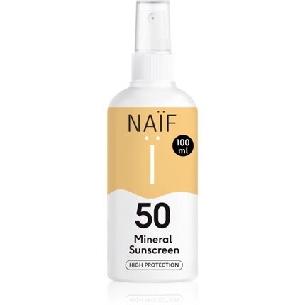 

Naif Sun Mineral Солнцезащитный крем SPF 50 100 мл Naïf