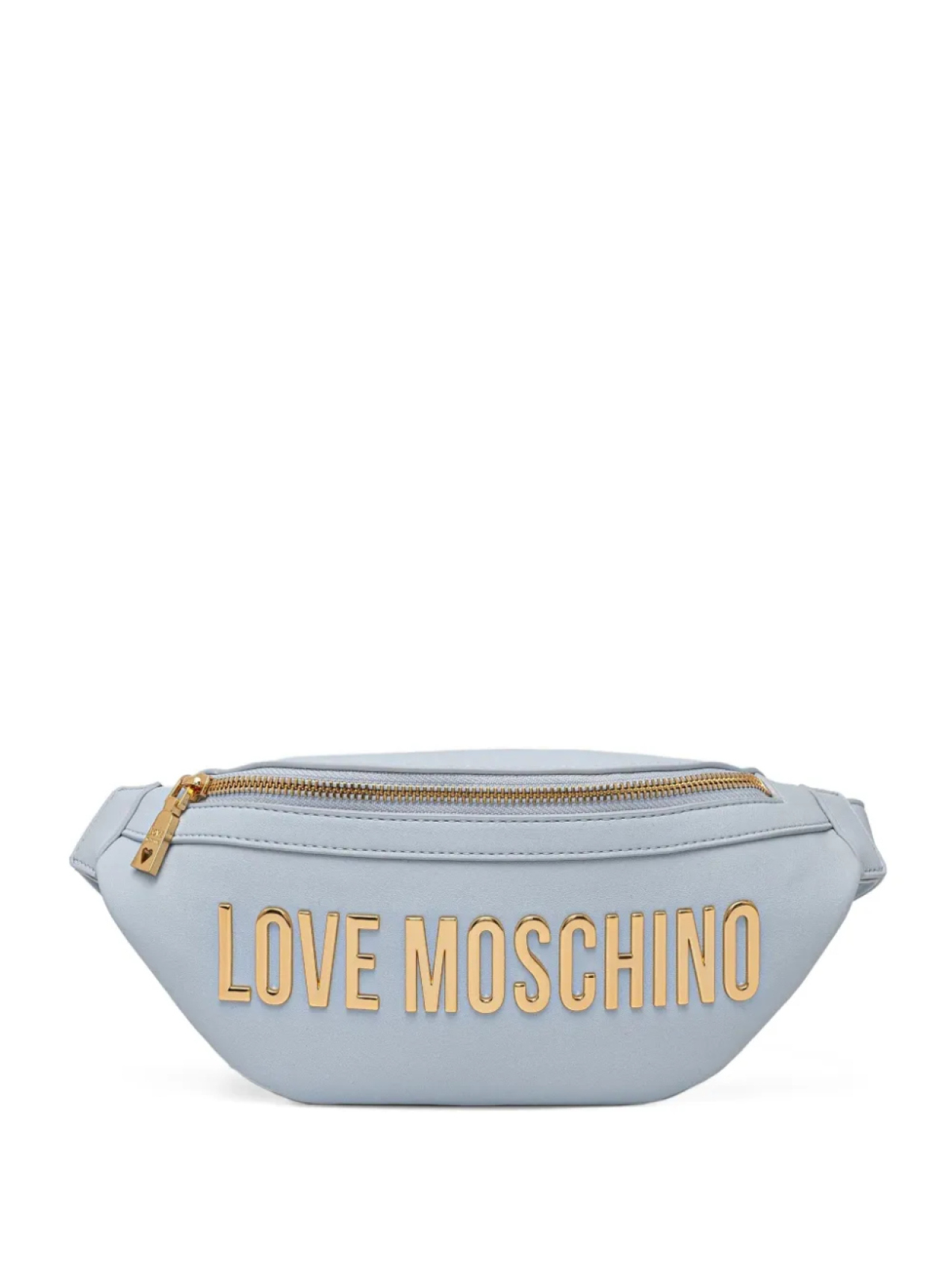 

Поясная сумка с логотипом Love Moschino, синий