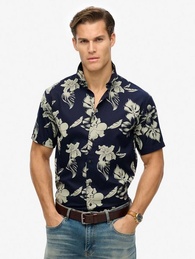 

Гавайская рубашка с принтом Superdry, Chrissy Indigo