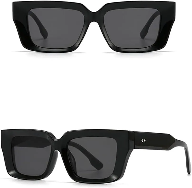 

Солнцезащитные очки UV400 - градиентные очки Rivet Punk для вождения, для женщин и мужчин, для бега и занятий спортом на открытом воздухе generic, Purple Light Black