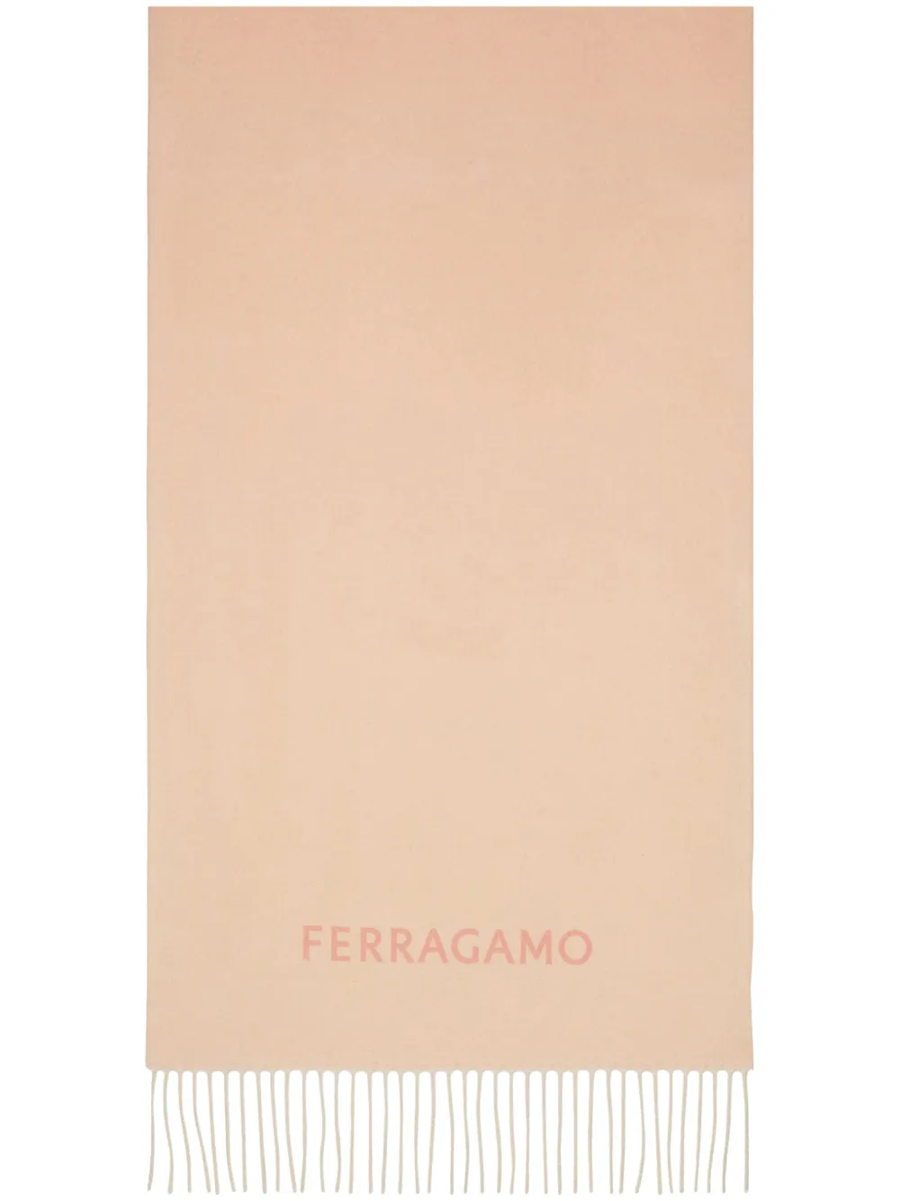 

Кашемировый шарф с эффектом градиента Ferragamo, розовый