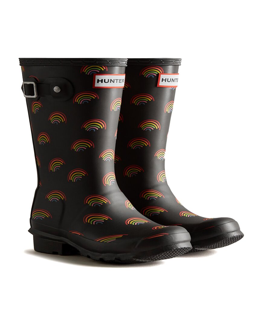 

Ботинки Hunter Original Mini Rainbow Print, цвет multi
