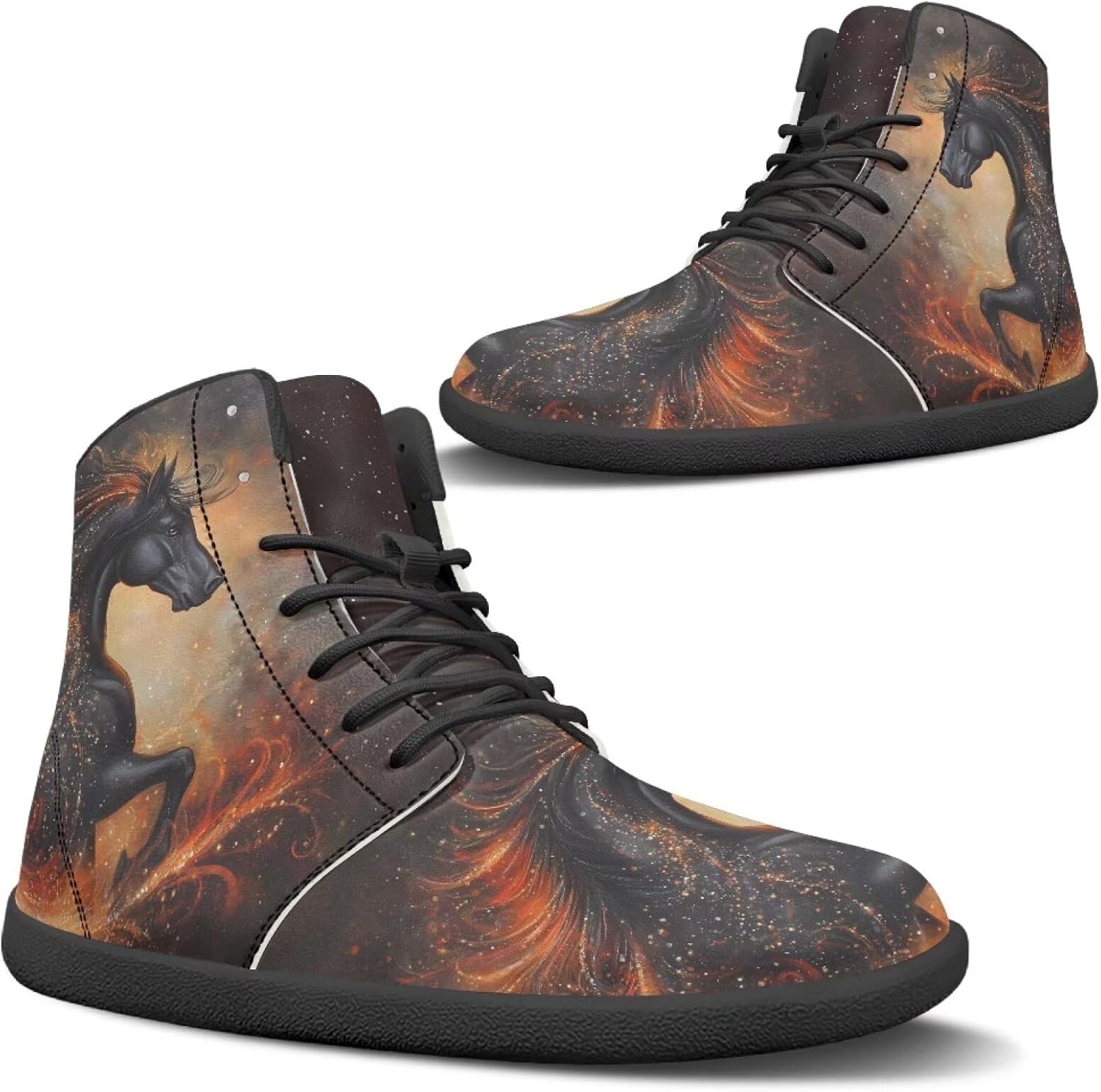 

Мужские кроссовки Fuxowvby для бега, с широкой носочной частью, босоножки, противоскользящие, спортивные, для тенниса и ходьбы, кроссовки в стиле хип-хоп для мужчин, серия черные, размеры США 5-14