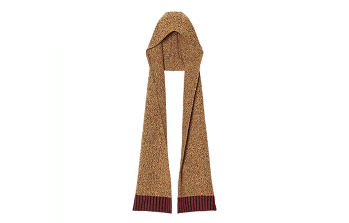 

Вязаный шарф унисекс UNIQLO, Brown