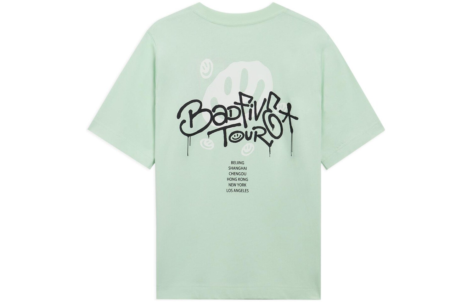 

Футболка Badfive женская Water Waves зеленая Lining