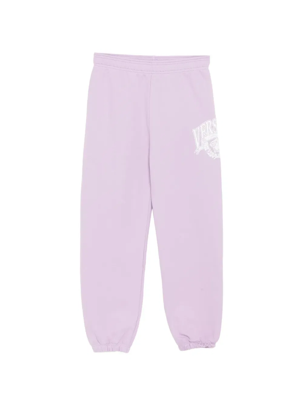 Спортивные штаны с принтом Versace Kids, фиолетовый