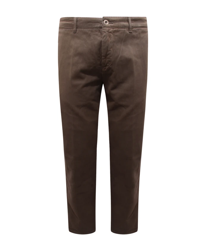 

Узкие брюки цвета индиго, окрашенные в зеленый цвет Brooksfield, зеленый