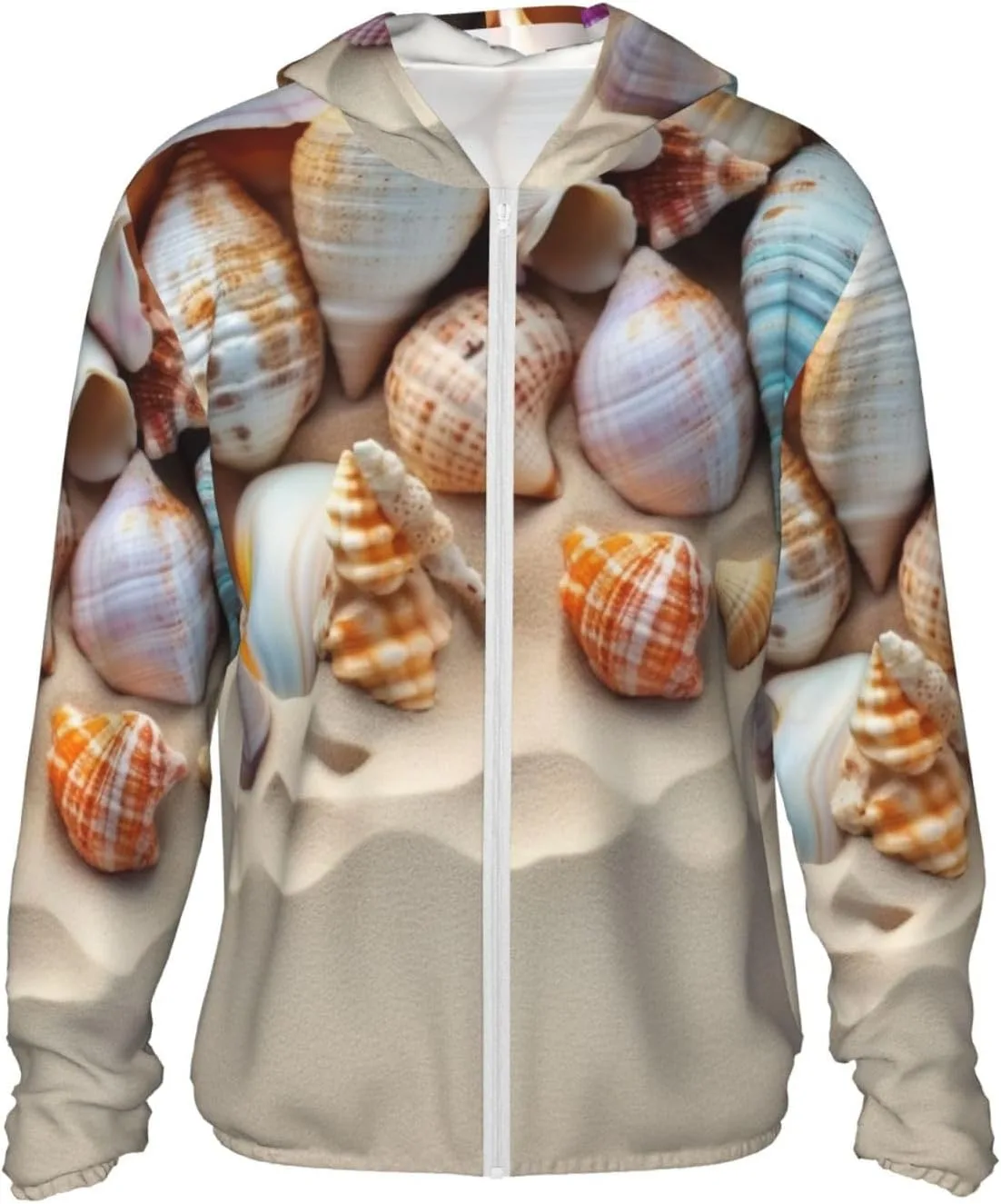 

Капюшон с защитой от солнца UPF 50+ с карманом HJBNW