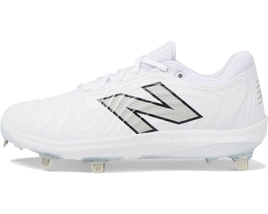 Кроссовки New Balance FuelCell FUSE v4 Metal, цвет Optic White/Raincloud — фото 4