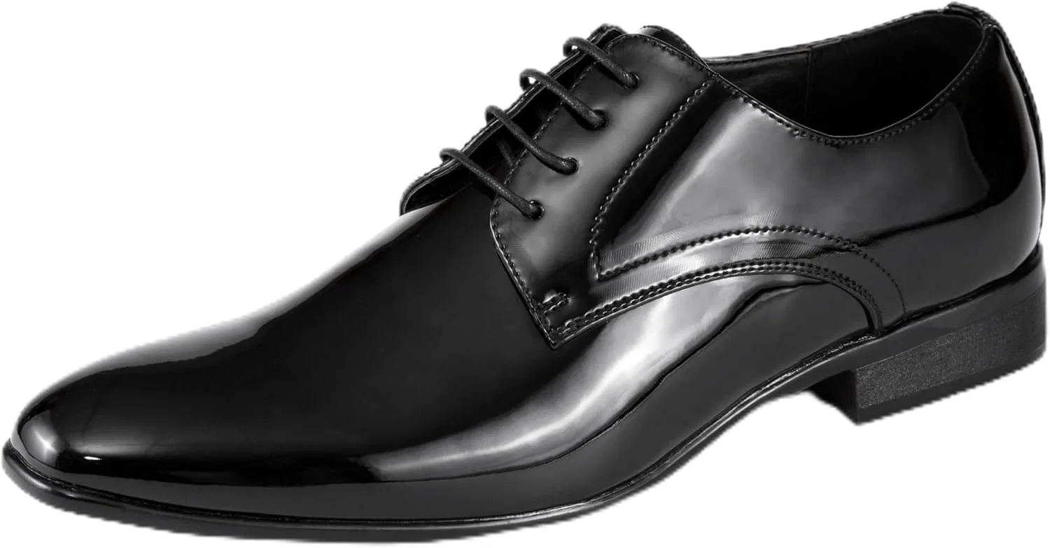 Оксфорды лакированные мужские, Black Amali