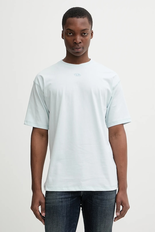 

Хлопковая футболка t-lucien-ihbi Diesel, бирюзовый, Зеленый, Хлопковая футболка t-lucien-ihbi Diesel, бирюзовый