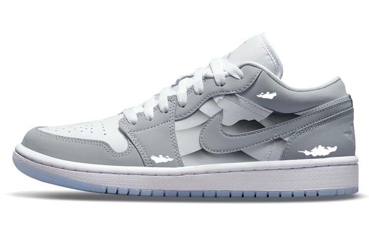 

Jordan Air Jordan 1 винтажные баскетбольные кроссовки женские, Light Gray