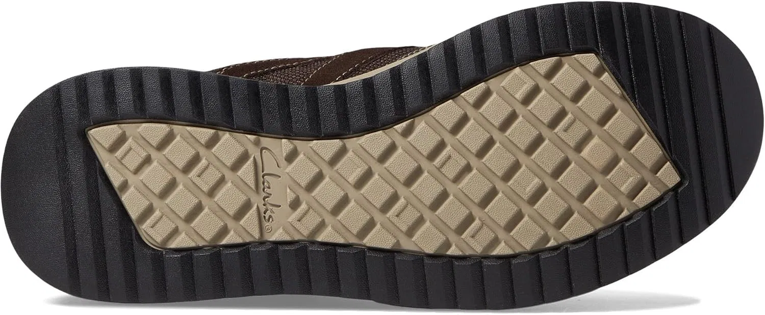 Мужские водонепроницаемые оксфорды Clarks Wellman Trail Ap, 2-Dark Brown Combi Waterproof — фото 3
