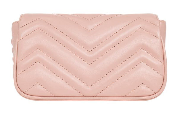 Сумка Gucci GG Marmont Belt Bag 'Perfect Pink' — фото 3
