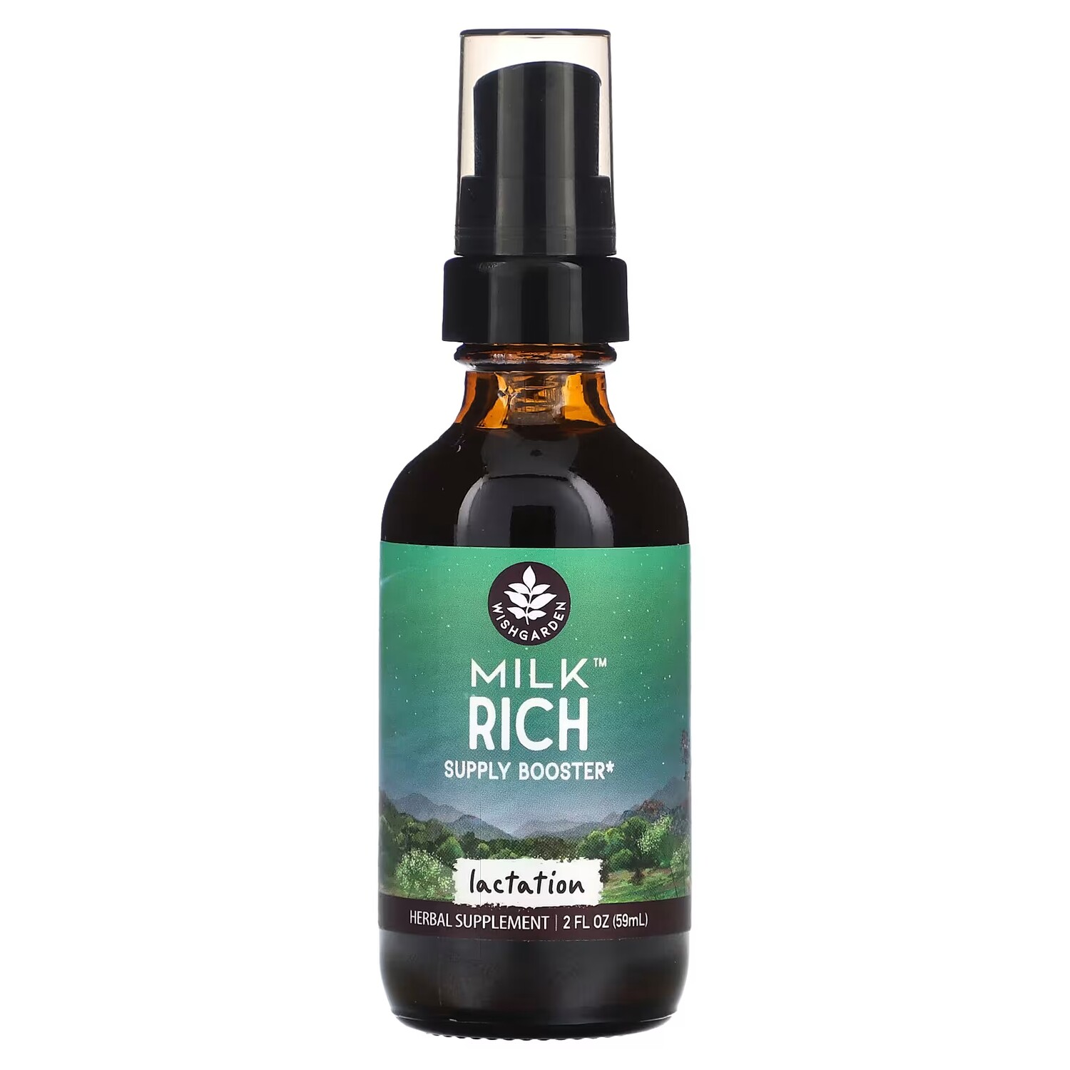 

Растительная добавка-бустер WishGarden Herbs Milk Rich Supply, 59 мл