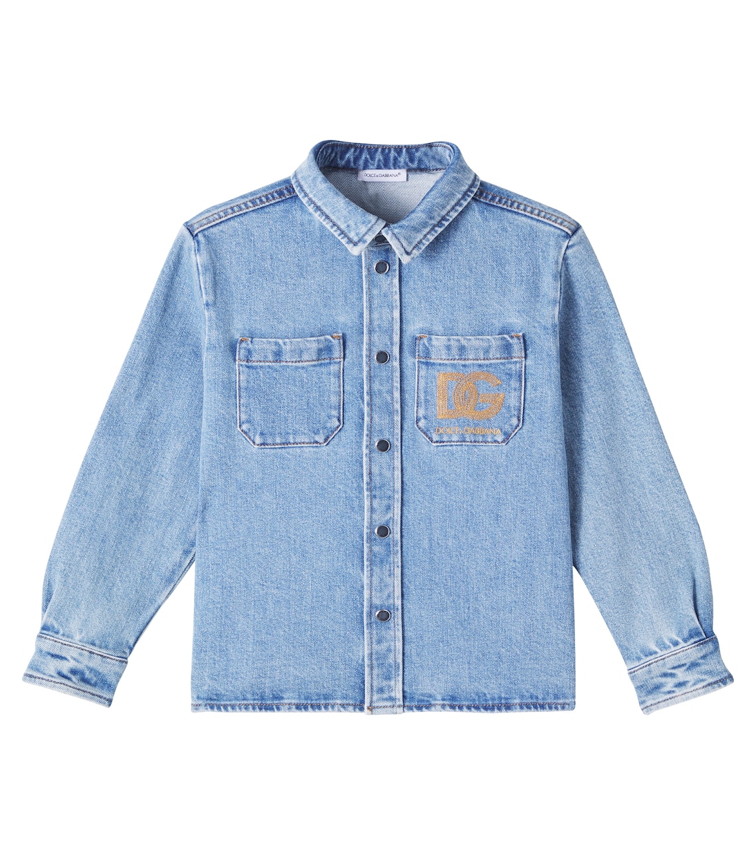 

Джинсовая рубашка DG Dolce&Gabbana Kids, Variante Abbinata