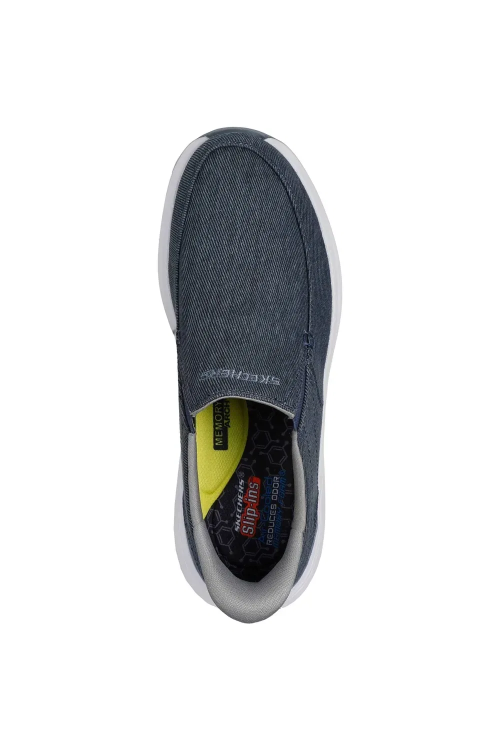 Кроссовки повседневные Skechers, темно-синий — фото 3