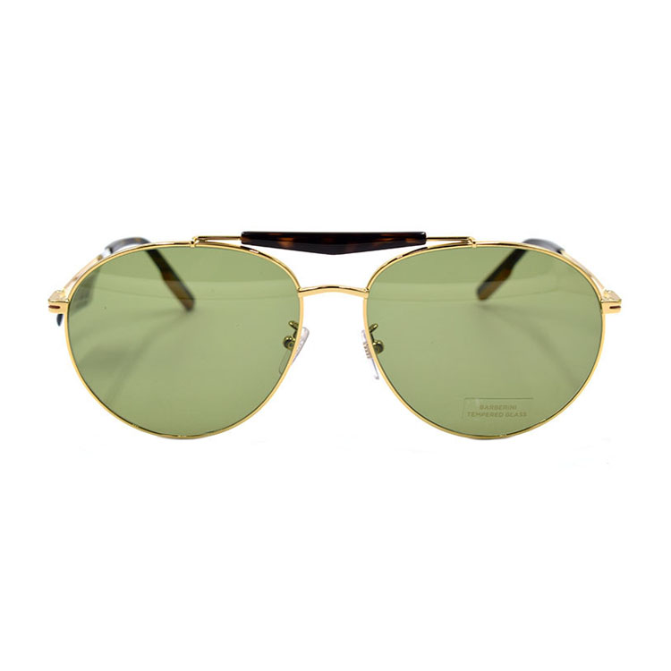 

Zegna Alloy Авиаторские Солнечные Очки Мужские Золотые Ermenegildo Zegna