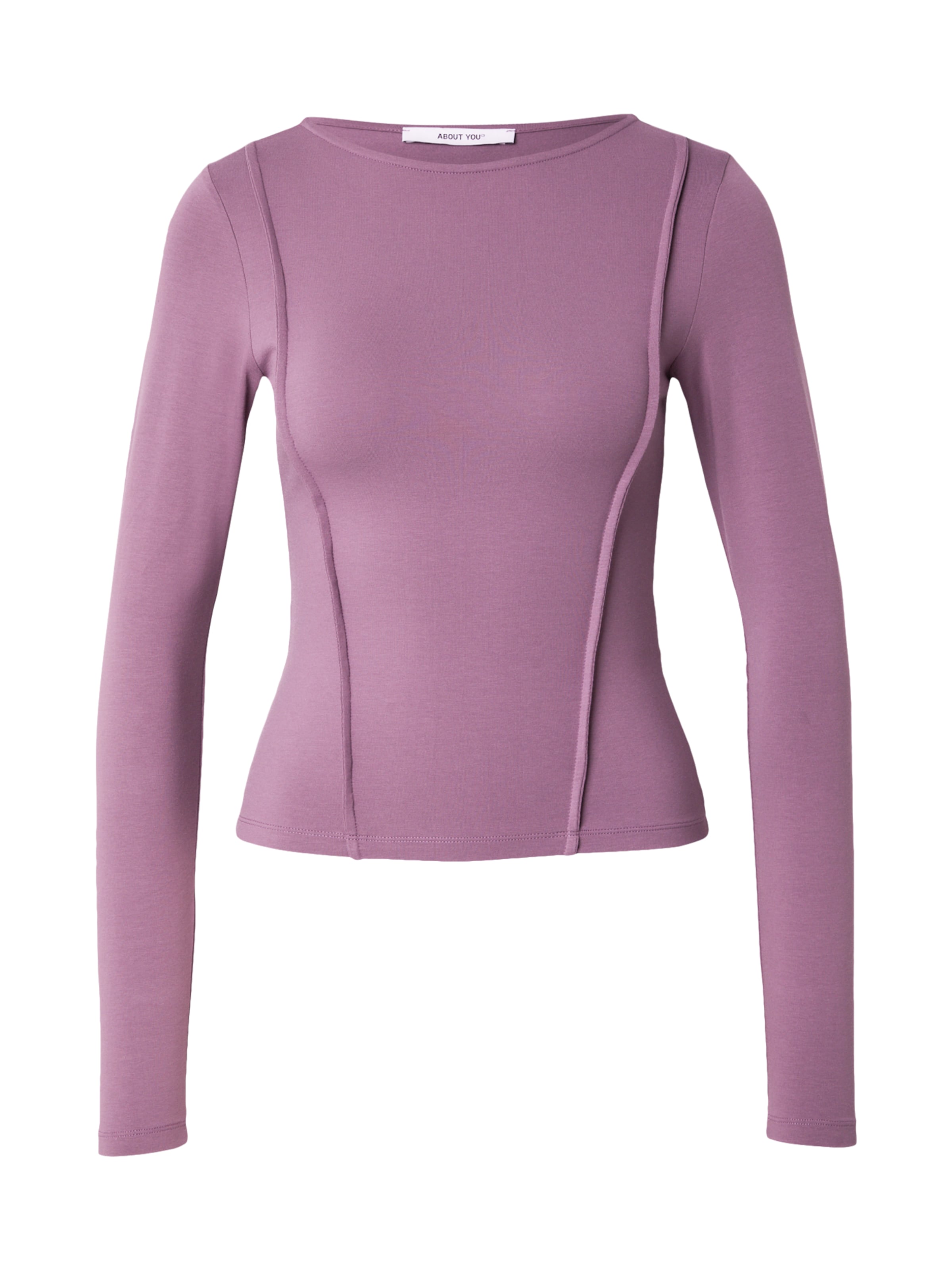 

ABOUT YOU Лонгслив 'Nora' в цвете Plum