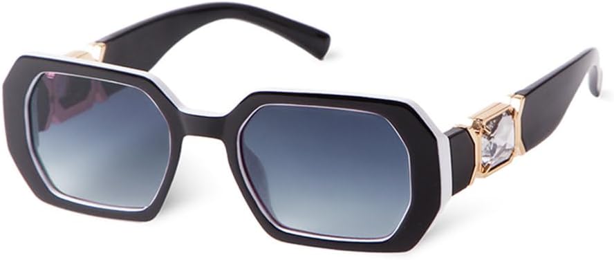 

Женские прямоугольные солнцезащитные очки MUTYNE, модные прямоугольные солнцезащитные очки для женщин, квадратные солнцезащитные очки с бриллиантовой оправой, маленькая оправа, C3