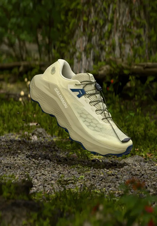 Кроссовки для трейлраннинга ultra glide 4 Salomon, Transparent Yellow/Bog/Gibraltar Sea