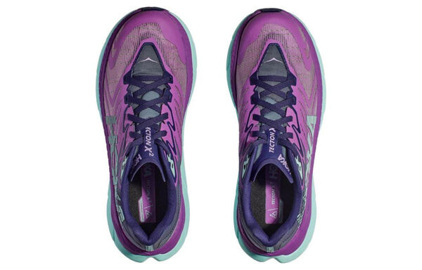 Кроссовки tecton x 2 'orchid flower night sky' Hoka One One, мультиколор — фото 4