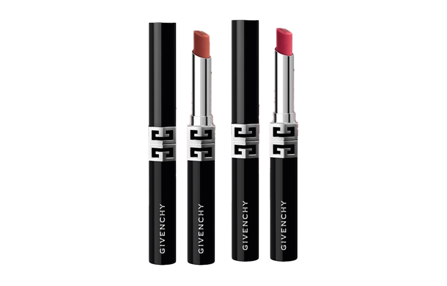 

G Slim Tube 2 шт помады питательные легко растушевываются 2,3г+2,3г Givenchy