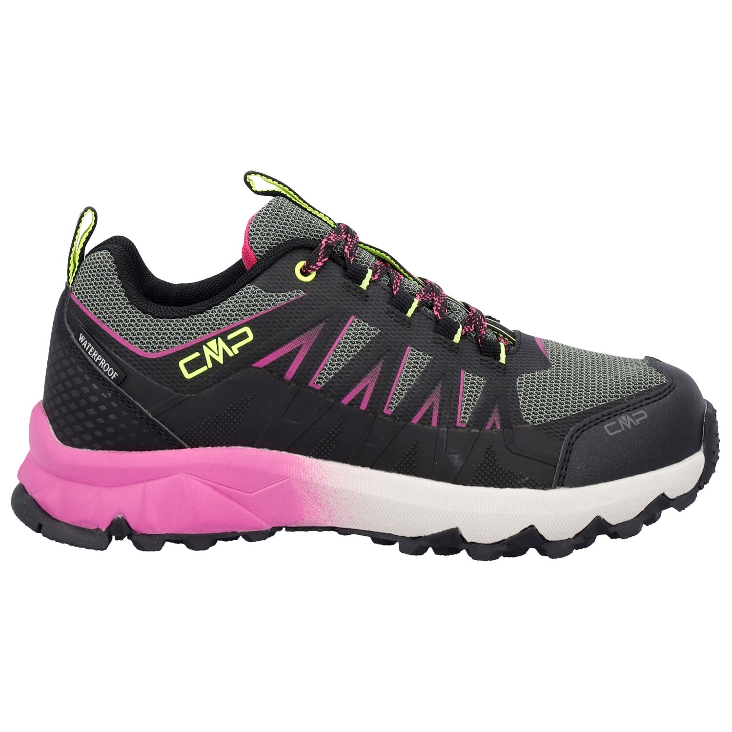 

Мультиспортивная обувь Cmp Laky Fast Hiking Shoes WP, цвет Nero/Mineral Green