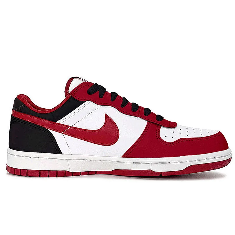 Nike Кроссовки Big Mist Dawn Horse Year Exclusive Shopping Bag Low Top Skateboard для мужских, Chicago Red — фото 4