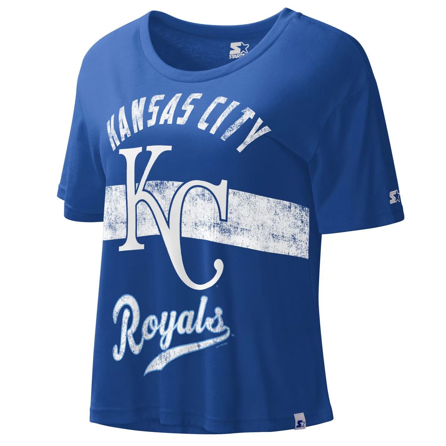 

Женский укороченный топ Royal Kansas City Royals Record Setter Starter