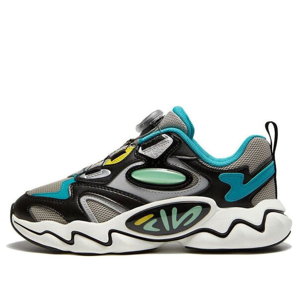 

Кроссовки retro running shoes 'grey black blue' Fila, серый