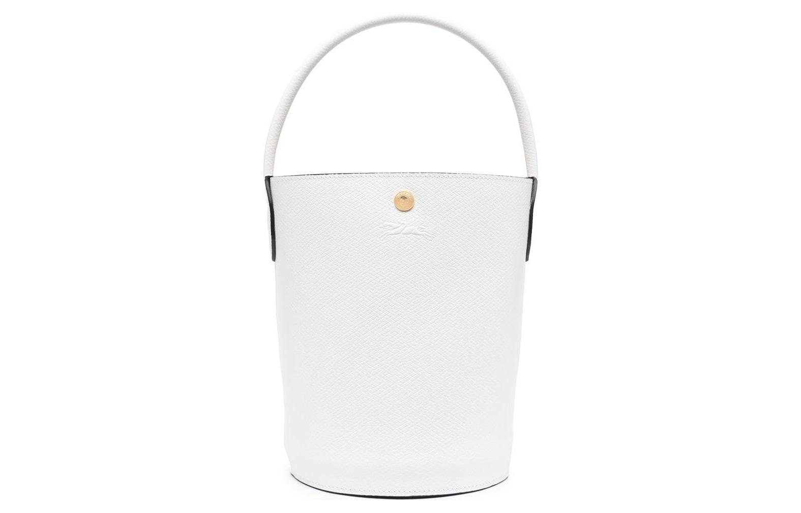 

Épure Большая Кожаная Сумка Ведро Маленького Размера Женская Белая LONGCHAMP