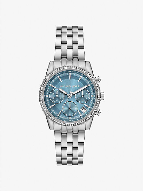 

Часы Mini Bryant серебристого цвета Michael Kors, серебряный