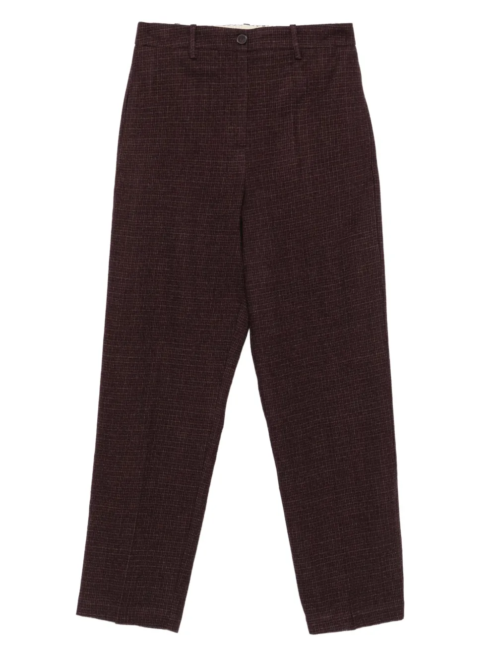 

Брюки в клетку Alysi, красный