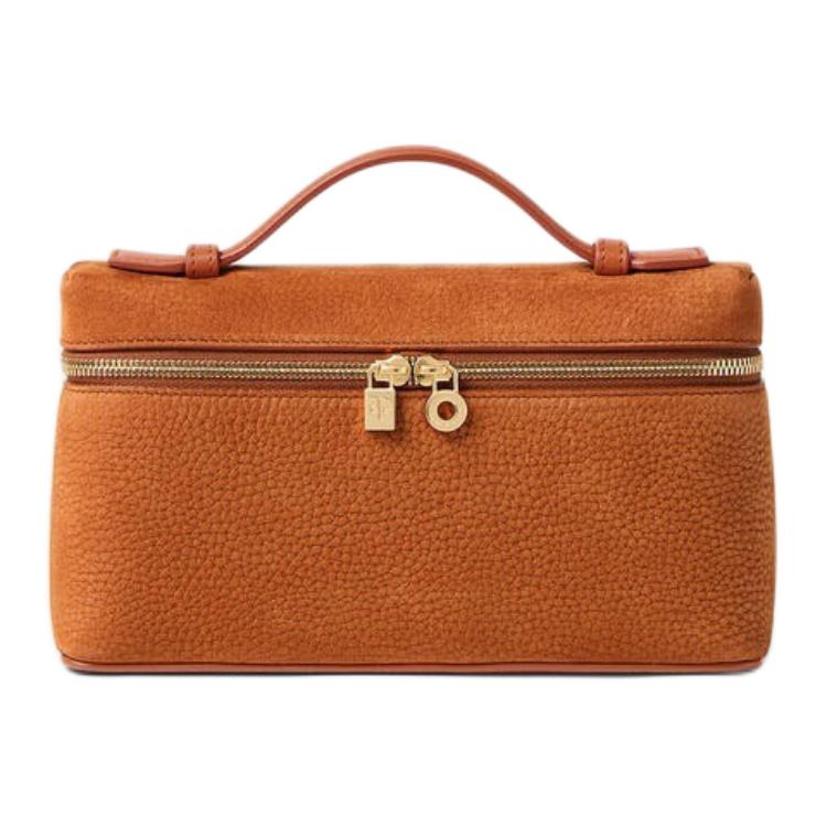 

Loro Piana Кожаный клатч женский коричневый