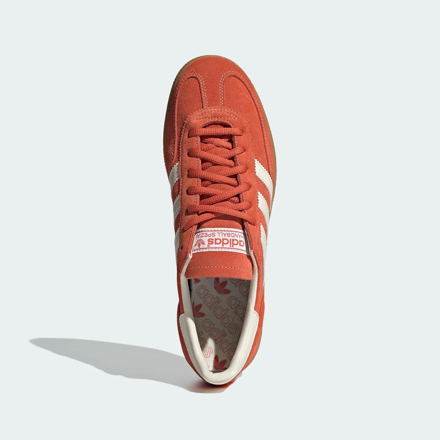Мужские кроссовки Adidas Originals Handball Spezial, красный/кремовый/белый — фото 2