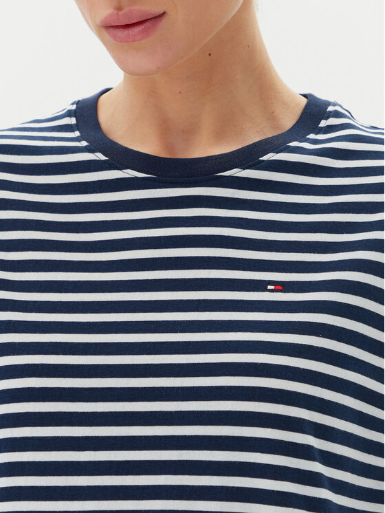 Платье на каждый день стандартный крой UW0UW05937 Tommy Hilfiger, синий — фото 4