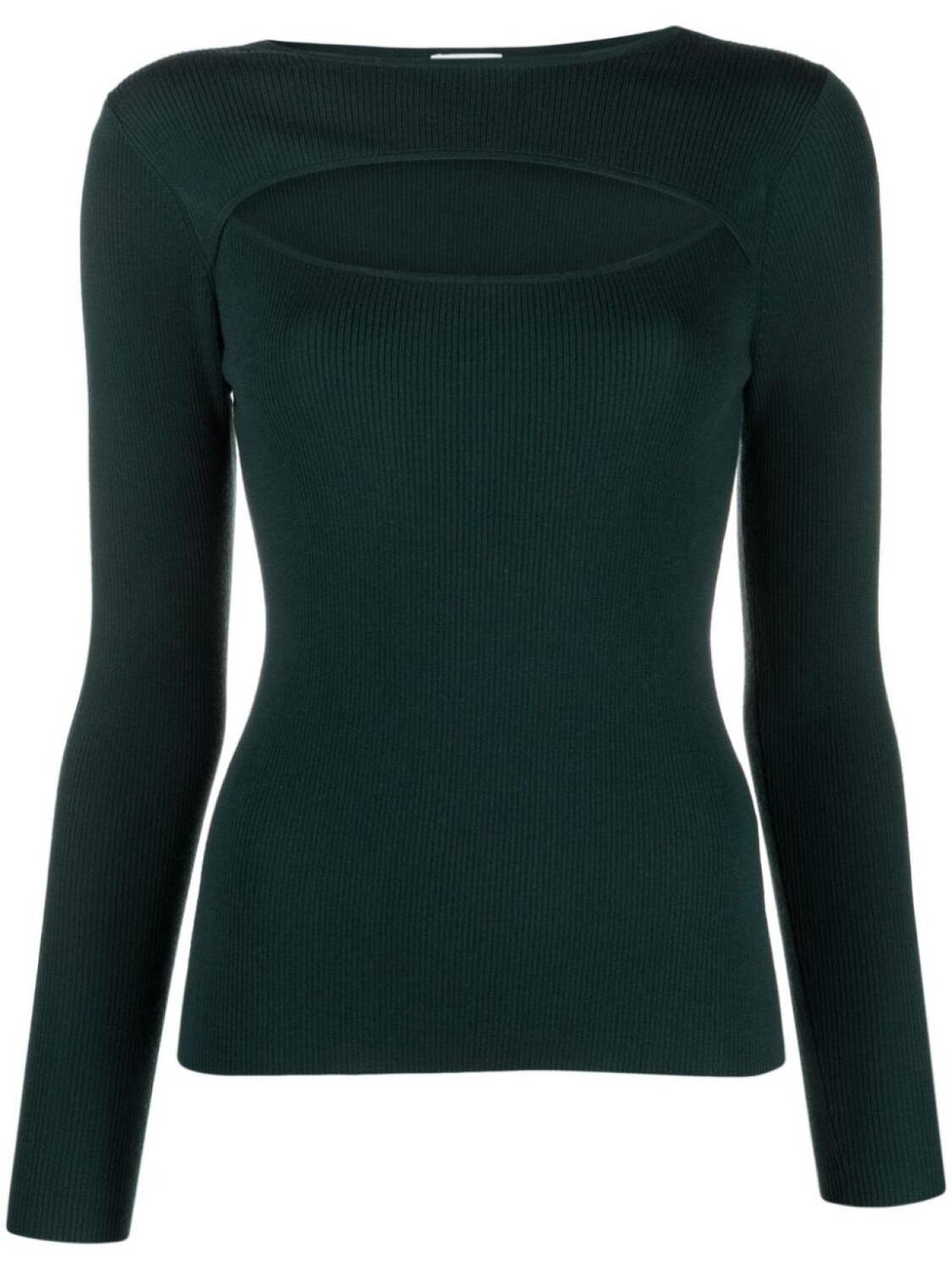 

Allude топ с вырезом, зеленый