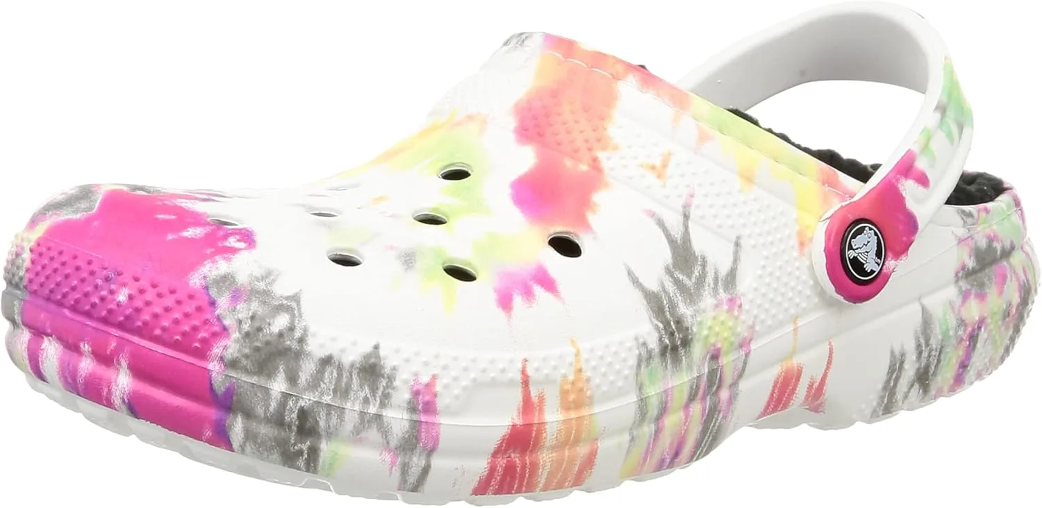 Сабо Crocs Classic Lined Tie-Dye