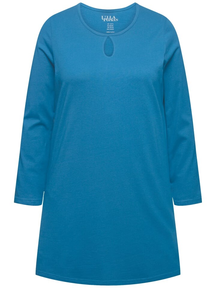 

Футболка Ulla Popken Longshirt, цвет blaugrün