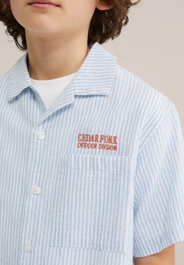 Рубашка We Fashion, Light Blue — фото 3