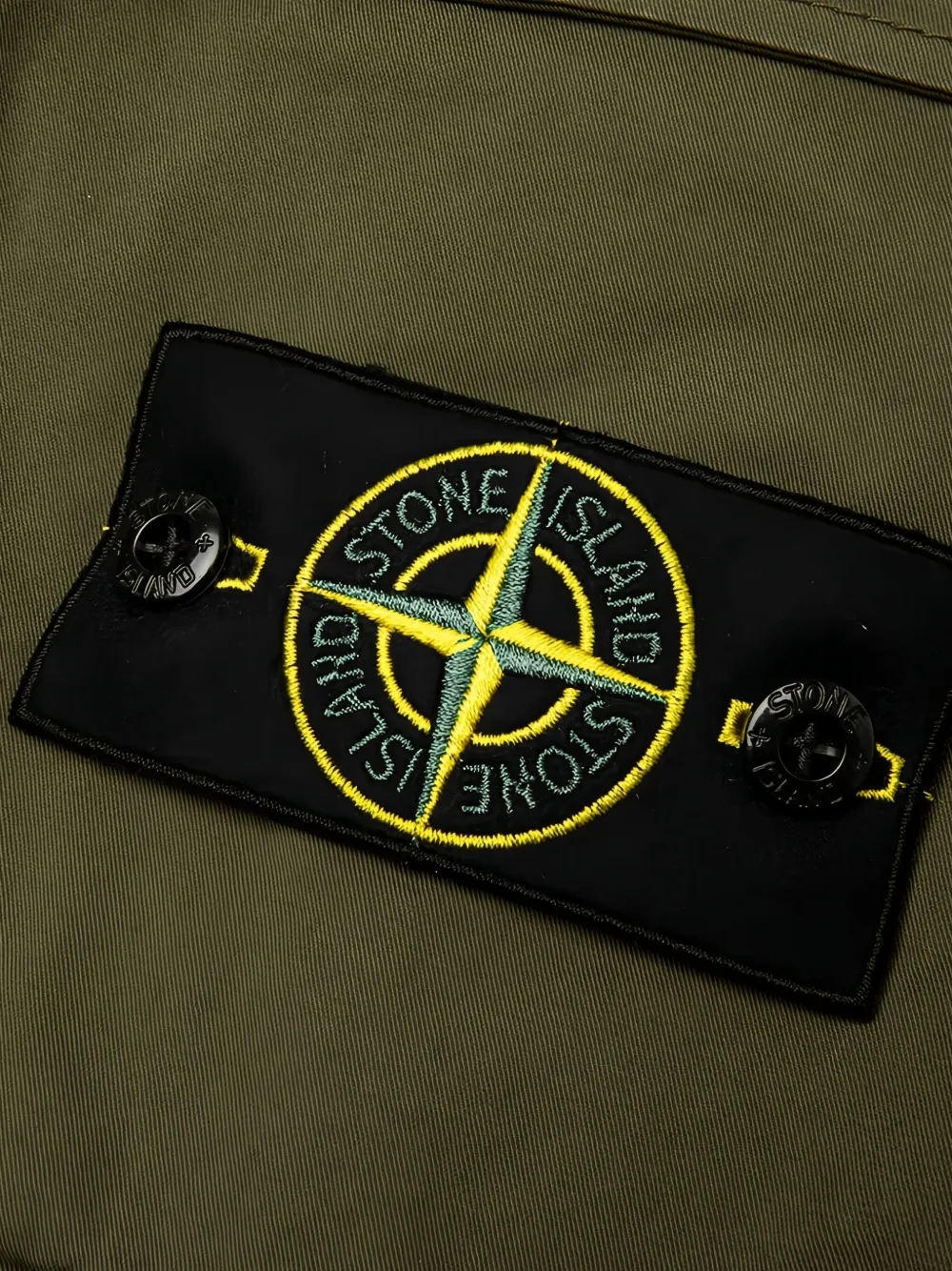 Брюки-карго с значком компаса Stone Island, зеленый — фото 3