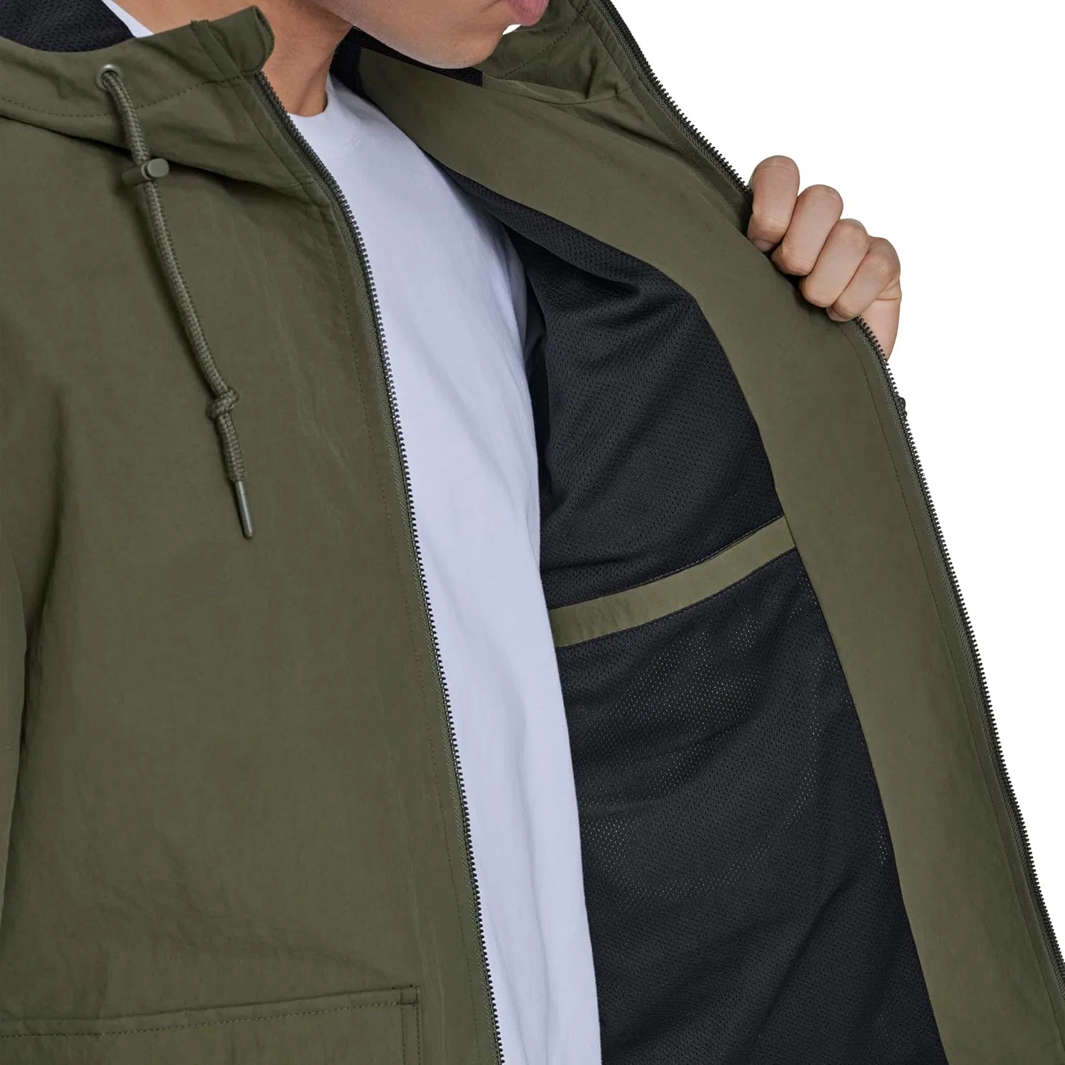 Мужская легкая худи Levi's, цвет Light Olive — фото 2